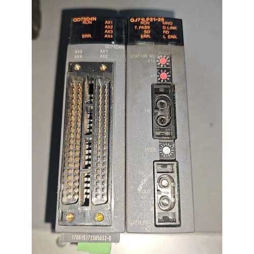 议价s菱PLC模块，型号QD75D4N和QJ71LP21-25.