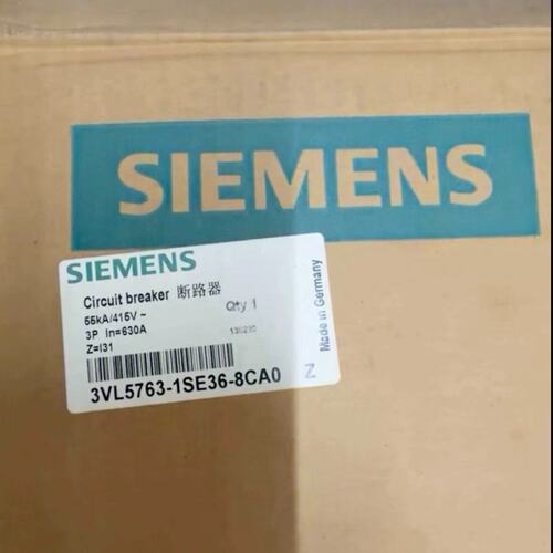 断路器3VL5763-1SE36-8CA03VL5763-1SE36-8AA03VL5763-1SE36-8BA0