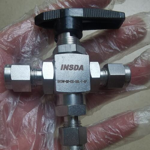 SDA三通球阀BV-12-OD-S6L-T-3PBV-6-OD-S6L-T-3PBV-8-OD-S8L-T-3P