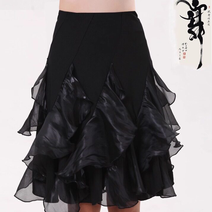 爱跳舞广场舞服装裙子拉丁跳舞