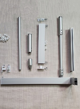 医院隔帘美容院U形弧形窗帘轨道窗帘隔断帘试衣间养生馆隔帘新款