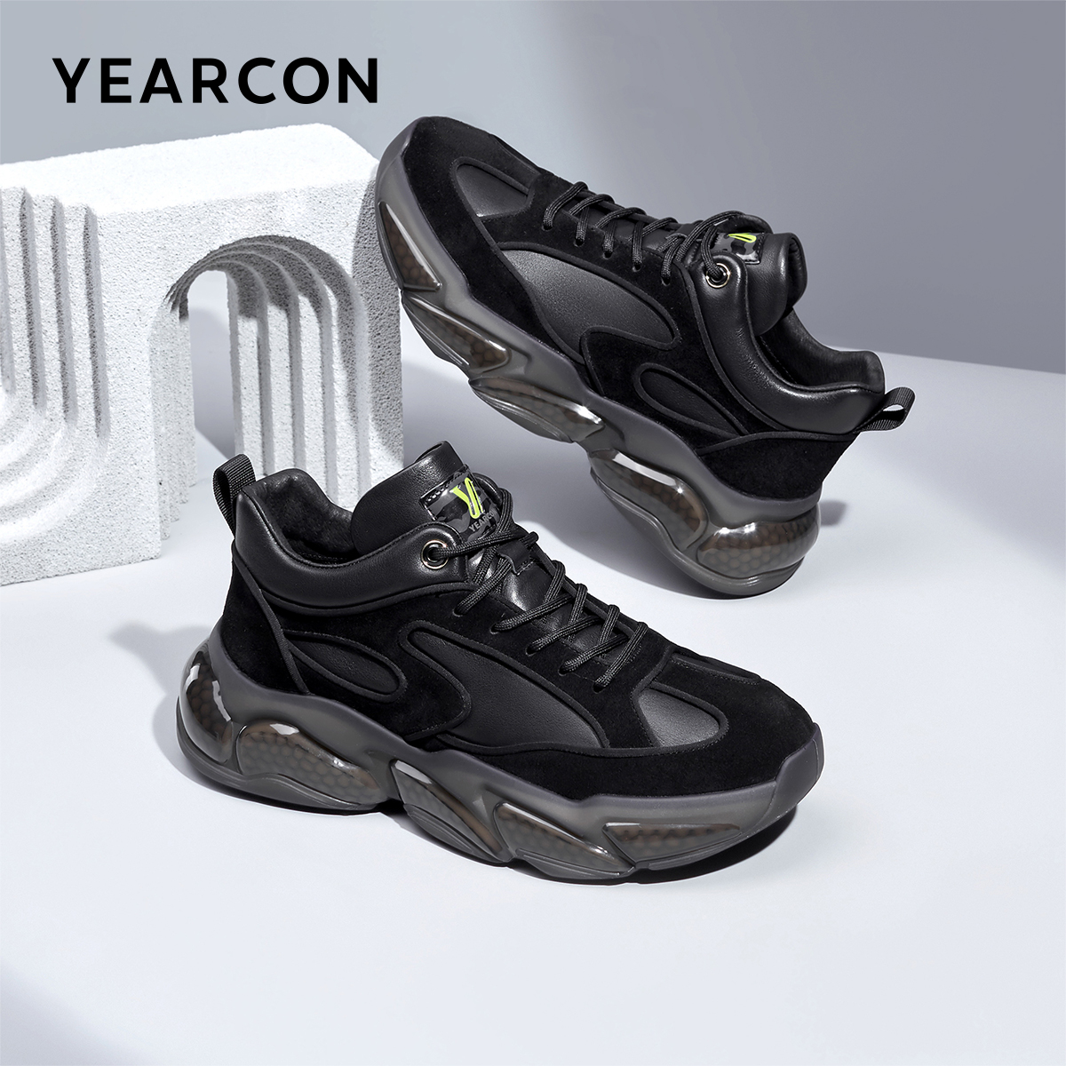 意尔康男鞋春秋运动休闲鞋英伦风男士户外徒步旅游鞋慢跑男式单鞋