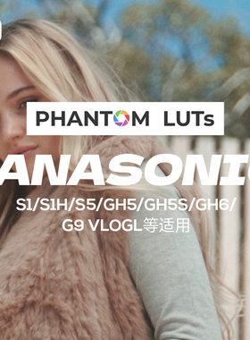 包更新PHANTOM LUTs ARRI Film look松下lumix仿阿莱电影预设G4