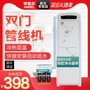 安吉尔管线饮水机立式冷热双开门冰热办公室工厂接净水器用 Y1011