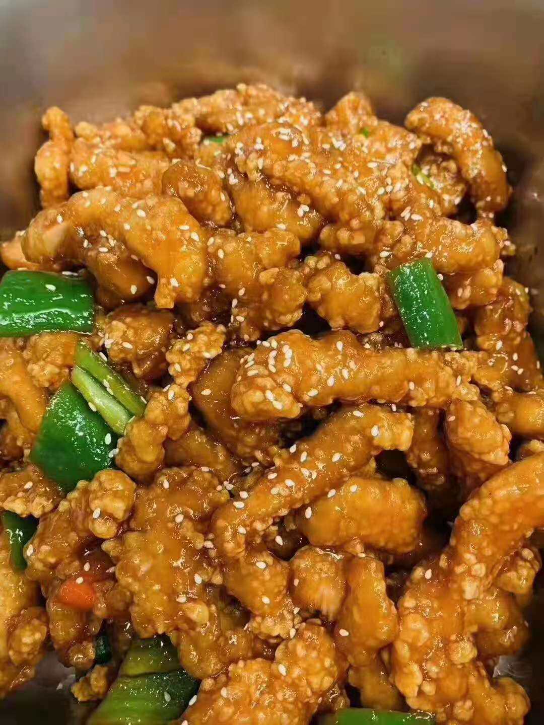 双食宜好食宜刻干炸里脊  油炸半成品1kg*8包/箱