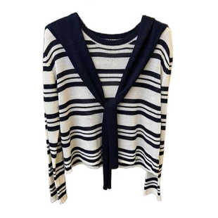 毛衣两件套装 JANUAR 披肩叠穿条纹针织衫 学院风长袖 女上衣 秋新款