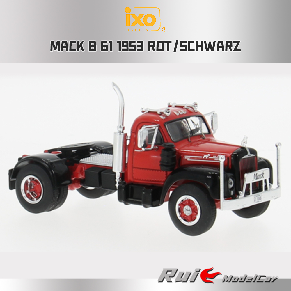现货秒发1:64 IXO Mack麦克 B 61 1953卡车车模型收藏摆件