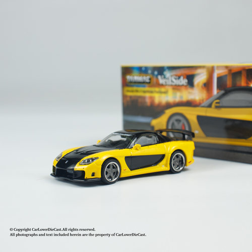 现货秒发1:64 TW 马自达RX-7 VeilSide Fortune7车模型收藏