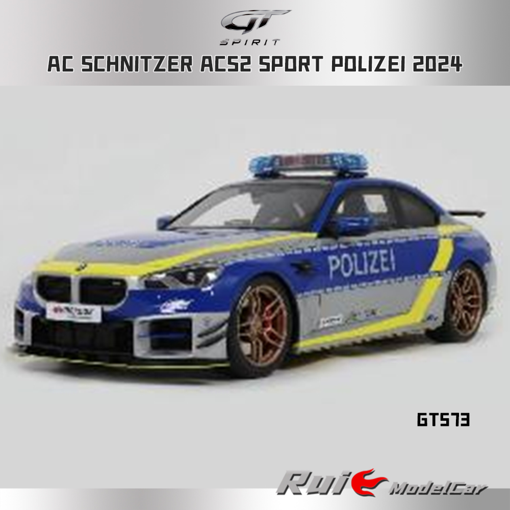 预1:18 GT SPIRIT AC SCHNITZER ACS2 运动版警车2024车模收藏