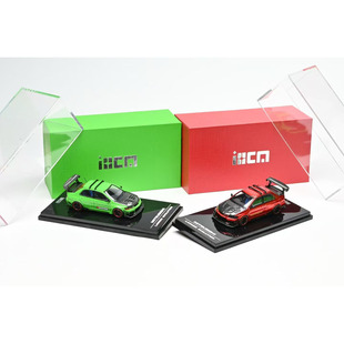 现货1:64 IHCM 三菱Lancer Evo IX蓝瑟进化九代合金车模