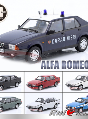 预1:18 Triple9阿尔法罗密欧Alfa Romeo 75 1991合金汽车模型摆件