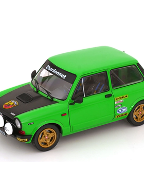 预1:18索立德Autobianchi  A112 MK5 Abarth 1982汽车模型