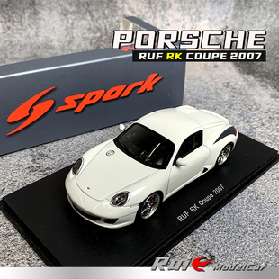 Coupe 2007树脂汽车模型摆件 RUF Spark保时捷Porsche