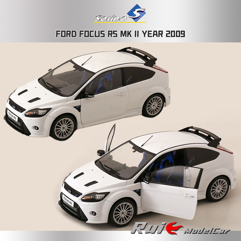 预1:18 索立德 福特Focus福克斯RS MK II 2009车模型收藏摆件