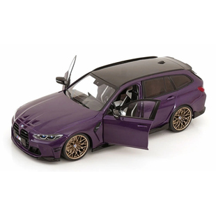 预1:18 索立德 宝马 BMW M3 M G81 Touring 旅行版2024汽车模型