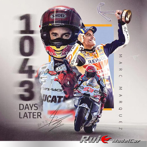 1:12 KILOworks杜卡迪GP23 GP24马奎斯#93#73格雷西尼车队车模
