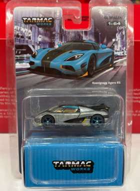 现货 1:64 Tarmac works 柯尼塞格agerars蓝色清漆隐藏款车模收藏
