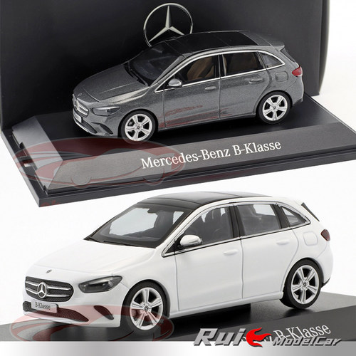 特价1:43 奔驰原厂Mercedes-Benz B-class W247 2018汽车模型