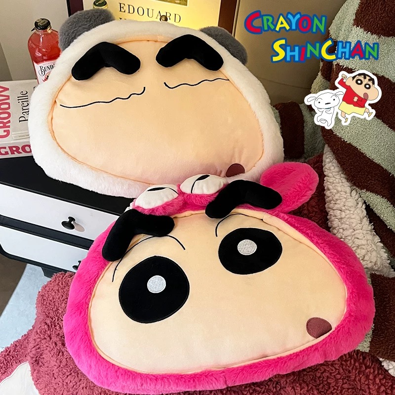 正版授权蜡笔小新变装头部电热水袋充电款暖手宝暖水袋女生用暖手