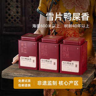 广东潮州凤凰单丛茶冬季雪片鸭屎香茶叶鸭屎香凤凰单枞茶送礼盒装
