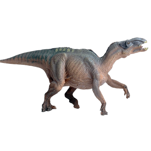 白垩纪恐龙世界仿真模型动物鸭嘴龙玩具套装塑胶实心男孩儿童礼物