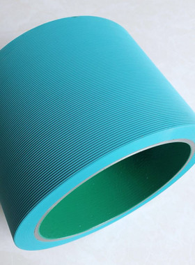 6寸加厚型碾米机胶辊打米橡胶辊筒六代进口蓝色高耐磨砻谷胶辊