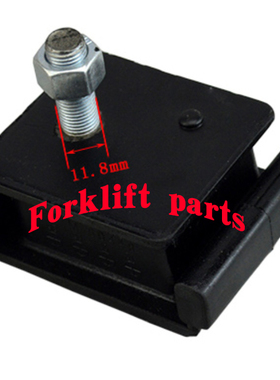 TOYOTA丰田叉车配件7FD10-30变速箱支架波箱机脚垫41261-23340-71