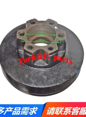 TOYOTA丰田电动叉车配件7FB20/25前轮刹车制动轮毂42432-23320-71