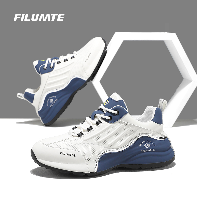 FILUMTE品牌正品男鞋2025秋季新款男士休闲运动鞋潮男款真皮正品