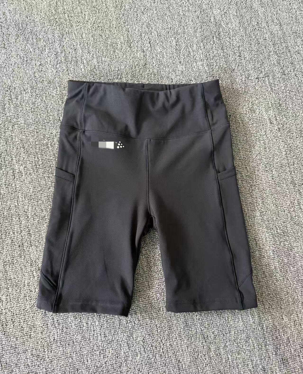 少量现货成人夏季新款休闲百搭高腰紧身裤女时尚洋气短裤