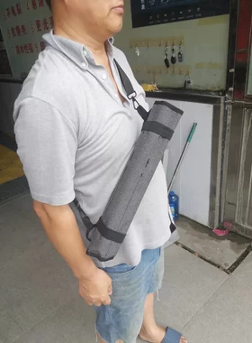 DIY大力马混纺耐磨超轻抗撕裂卷帘鱼竿溪流杆小物竿路亚杆收纳袋