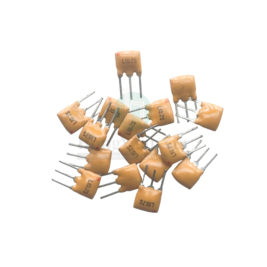 LT10.7MS2陶瓷滤波器 10.7M 10.7MHZ直插 L10.7S 230KHZ