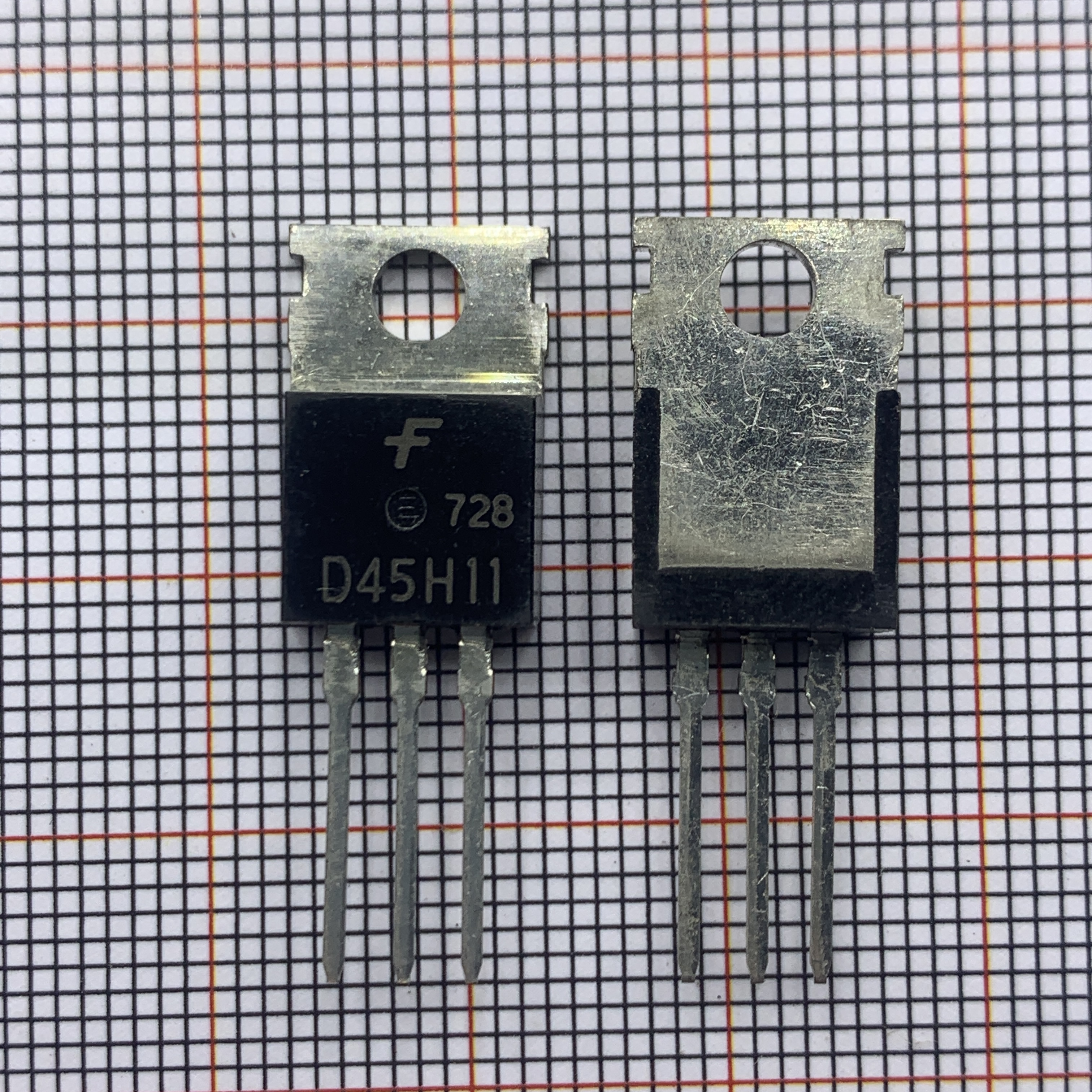 D45H11 插件TO220全新三极管 互补硅功率晶体对管D45H11G
