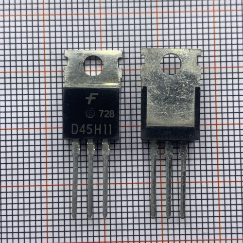 D45H11 插件TO220全新三极管 互补硅功率晶体对管D45H11G