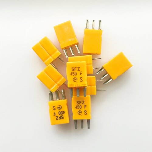 全新SFZ450F 进口村田陶瓷滤波器 450KHZ 450K 450F 3+3 直插6PIN