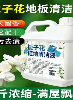 栀子花地板瓷砖清洁剂拖地花露水清洗剂去污持久留香清洁剂