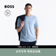 莱赛尔混纺常规版 男士 BOSS博斯 型T恤 机能通勤