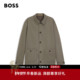 型外套衬衫 BOSS博斯 新款 羊毛材质宽松版 男士 26年春季