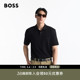 徽标印花双面棉质商务休闲常规版 男士 BOSS博斯 polo衫 100%棉