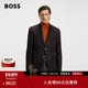 100%羊绒 商务西装 BOSS博斯 冬款 饰经典 男士 双B字母装 外套