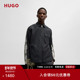 100%棉 型拉链衬衫 HUGO雨果 男宽松版 联名 外套