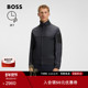 速干运动夹克 BOSS博斯 男士 秋冬款 印花饰片束腰夹克