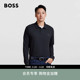 BOSS博斯 男士 修身 长袖 款 柔软舒适经典 POLO衫 经典