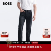 情人节礼物 男士 常规版 型 BOSS博斯 26年春新款 常规蓝色牛仔裤