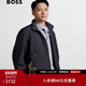双面夹克 BOSS博斯 男士 宽松版 型城市风双面夹克