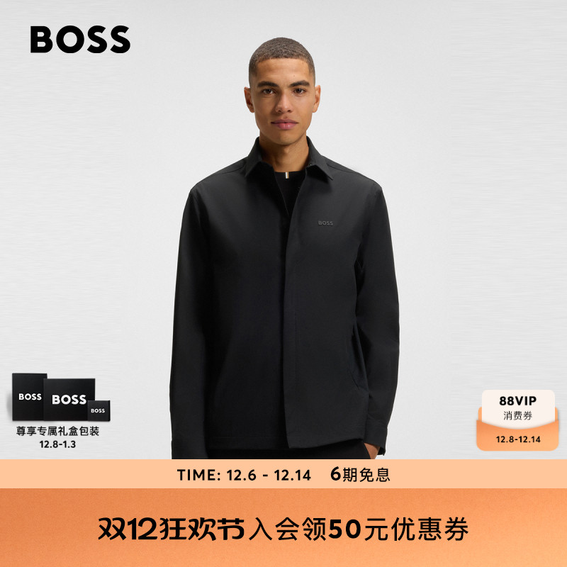 宽松版型外套衬衫