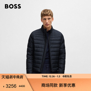 常规版 BOSS博斯 新款 25年冬季 型绗缝排骨羽绒服 男士