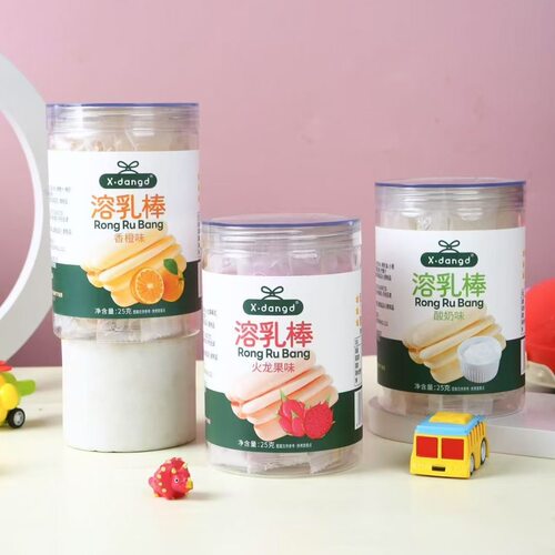 X.dangd溶乳棒儿童休闲零食水果味溶豆入口即化健康无添加