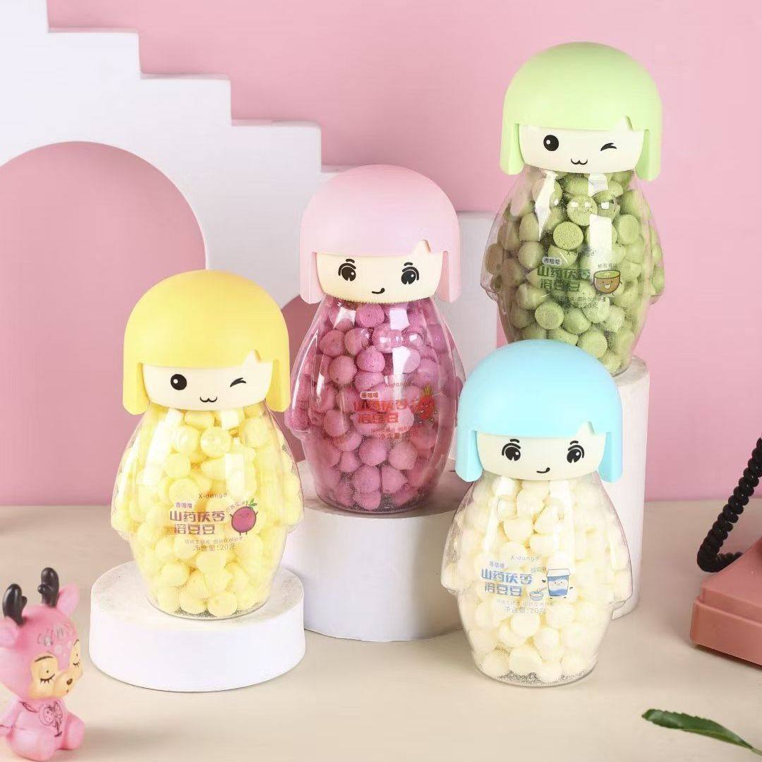 X·dangd山药茯苓溶豆豆宝宝儿童休闲零食果蔬饼干20g/罐入口即化,婴童食品,溶溶豆,淘宝优惠券,粉丝福利购,淘宝优惠卷