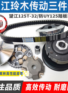 望江望龙新本三本五本仿UY125踏板摩托车主动轮离合器皮带普利盘